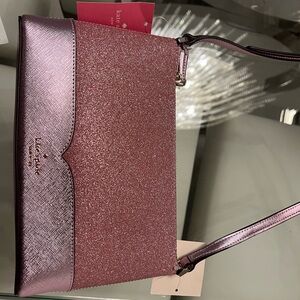 Kate spade rose sparkle shoulder bag